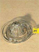 Clear Glass Lemon Juicer