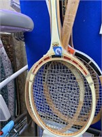 LOT OF TENNIS RACKETS