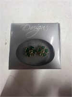 Designs Four leaf clover earrings