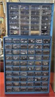 2pc Hardware Organizers Blue- contents included