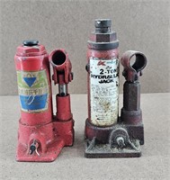 2-Ton Hydraulic Jacks - set of 2