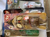 SET OF 4 TY COLLECTIBLE BEANIE BABIES NEW IN BOX