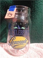 6" Huckleberry Lemonade Jar