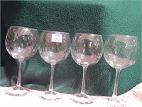 8" x 4" Wine Glasses