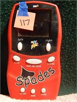Spades Electronic Handheld Game