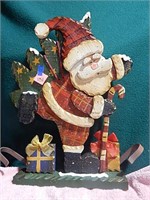14" x 16" Wood Santa
