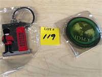Key Chain/Challenge Coin lot
