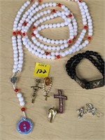 Rosary/Bead/Cross Lot