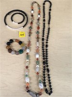 Bead Necklace Bracelet Lot