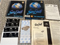 Vintage Computer Game Big Box Sim Earth