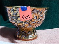 Vintage Cranes Themed Serving Bowl