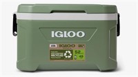 IGLOO EcoCool Lattitude 52QT Cooler Vintage Green