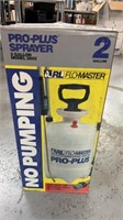 Pro plus 2 no pumping 2 gallon sprayer