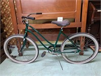 green montgomery girl's bicycle