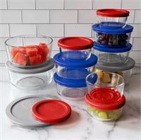 $50 PYREX Store It 22pc Nesting Glass Storage Set