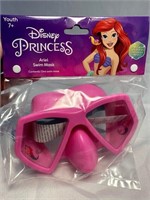Bestway Disney Princess Ariel Youth Swim Mask PINK