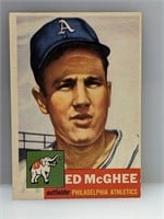 1953 Topps Ed McGhee #195