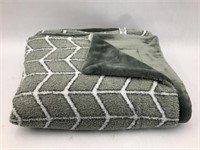 Double Sided Plush Throw