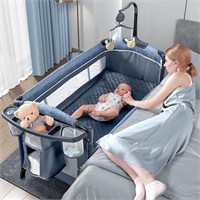 $152  BabyBond Baby Bassinet Bedside Crib  Pack an