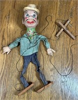 Mexican Paper Mache Puppet Marionette Doll