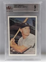 1978 TCMA 1960's Mickey Mantle 262 BVG 9