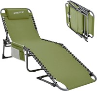 #WEJOY Adjustable Reclining Chair  Green  1 Pack