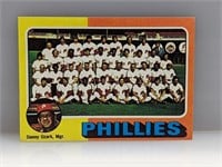 1975 Topps Philadelphia Phillies 46 Unchecked