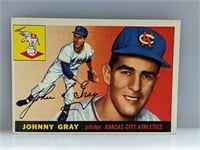 1955 Topps Johnny Gray #101