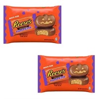 2 Bags 9.6oz Reeses Pumpkins EXP 02/24