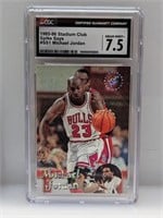 Michael Jordan 1995-96 Stadium Club SS1 CGC 7.5