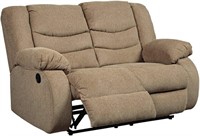 Tulen Manual Reclining Loveseat  Light Brown