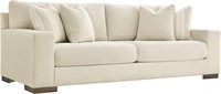 Ashley Maggie Upholstered Sofa  Off-White