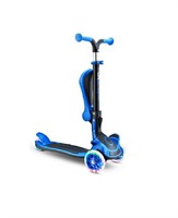 Kids Scooter  3 Wheel  LED  Adjustable - Blue