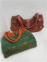 Purses - Wool and Suede