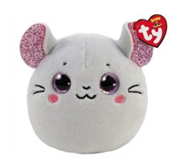 TY Mini Beanie Squish-A-Boos CATNIP the Mouse