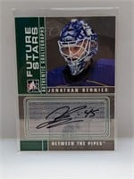 2009 In The Game Jonathan Bernier Autograph #A-JB