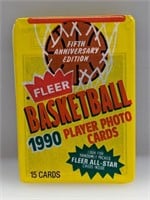 1990 Fleer Basketball Sealed pack Possible Jordan