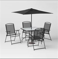 5pc RoomEssentials Patio Dining Set ***NO UMBRELLA