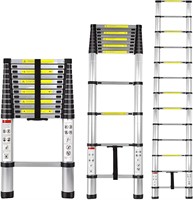 $119  12.5 FT Aluminum Telescoping Ladder 3.8M