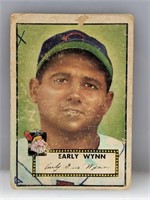 1952 Topps #277 Early Wynn Indians HOF with X