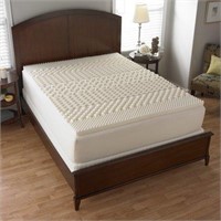 Mainstays 1.25  7-Zone Foam Mattress Topper  Twin/