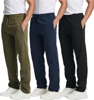 3 Pack Men's Tech Fleece Pants Big & Tall 3X