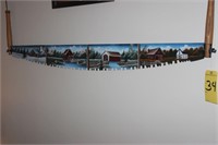 Hand painted saw
