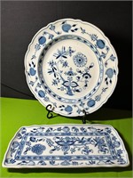 Blue Onion by Meissen, Oval Back Stamp, Germany