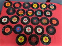 Lot of 25 records- 45's