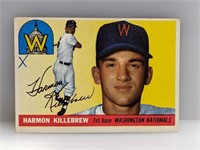 1955 Topps #124 Harmon Killebrew RC HOF W X