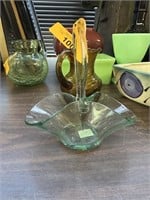 SMALL GLASS BASKET