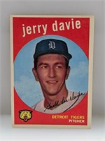 1959 Topps Jerry Davie #256