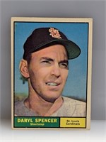 1961 Topps Daryl Spencer #357