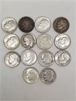 14 Silver Dimes